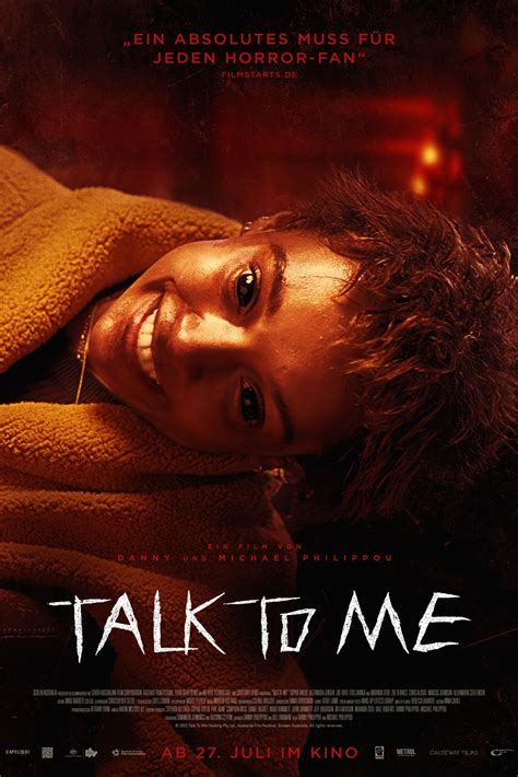 talk to me rotten tomatoes|talk to me full movie.